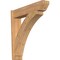Ekena Millwork Thorton Slat Smooth Outlooker, Western Red Cedar, 7 1/2"W x 34"D x 34"H OUT08X34X34THR06SWR - alternate 1